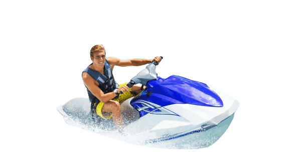 Young man on jet ski 04 53 19 in Turks and Caicos